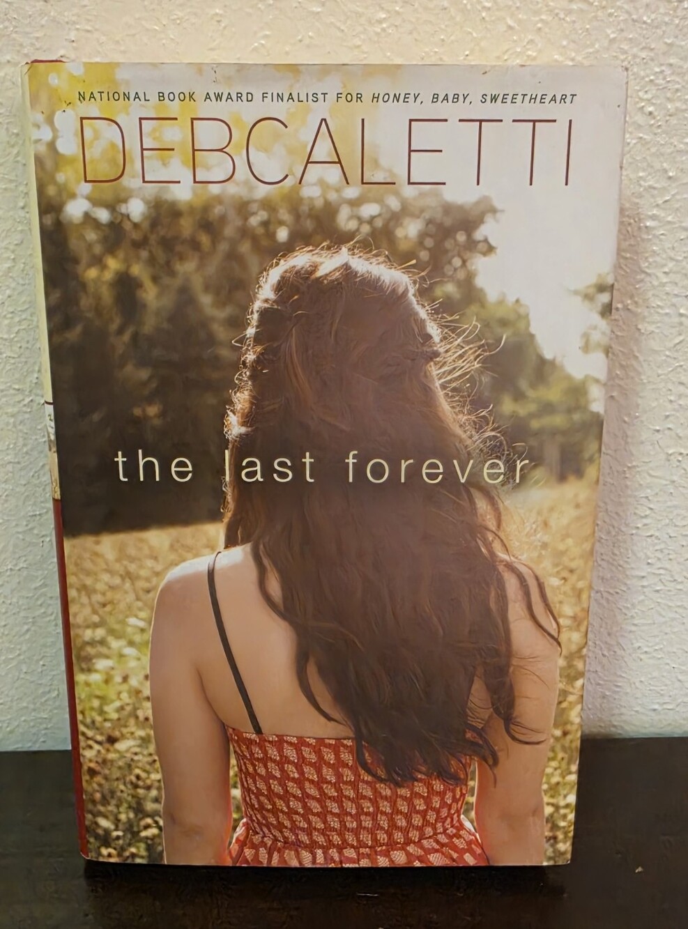 The Last Forever Novel - Brown Hair, Cream Background